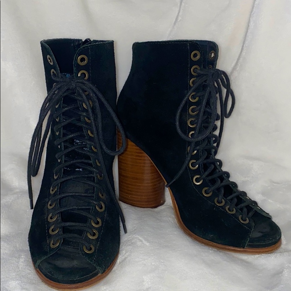 Jeffery Campbell lace up heels